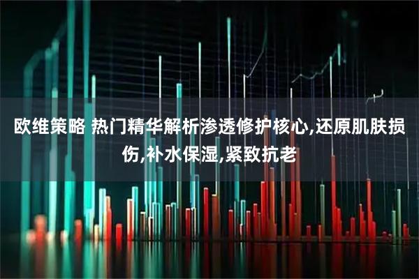 欧维策略 热门精华解析渗透修护核心,还原肌肤损伤,补水保湿,紧致抗老
